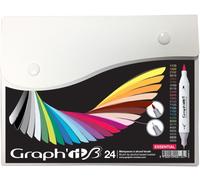 Set De 24 Marqueurs Graph'it Brush Essential
