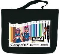 Set de 24 marqueurs - Graph'It - Manga Farben