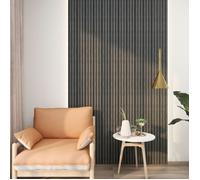 Set de 24 panneaux muraux Brunssum effet marbre gris