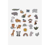 VERTBAUDET Set de 24 Stickers de Bain avec Filet Tanzanie Jaune TU