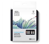 Set De 26 Crayons De Couleur - Aquarellable - Studio Collection - Windsor Et Newton