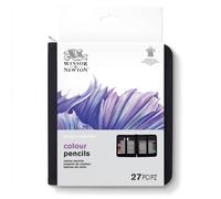 Winsor & Newton – Set de 27 crayons de couleur – Studio Collection