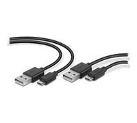 Set de 2x câble de chargement et de jeu SPEEDLINK pour manette PS4 USB G