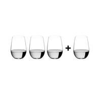Riedel O Wine Tumbler Riesling Set de 4 verres à vin Verre à vin blanc 375ml