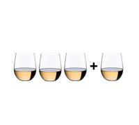 Set de 3+1 de verres á vin Vigonier/Chardonnay O Wine H 9.6cm, 320ccm