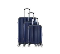 - set de 3 abs/pc denali-b 4 roues 75 cm - marine