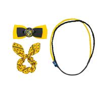 Set De 3 Accessoires Cheveux Poufsouffle Trendy - Harry Potter Jaune TU