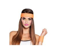 set de 3 bandeaux éponge orange fluo Orange G