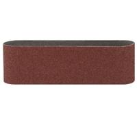 Set de 3 bandes abrasives pour ponceuse à bande 75 x 533 mm Grain 80 Bosch 2609256218
