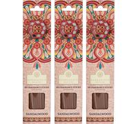 set de 3 bâtons d'encens au bois de santal