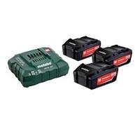 Set de 3 batteries 5,2Ah avec chargeur Metabo G