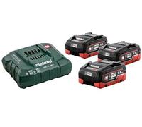 Metabo Kit de base 685074000 – chargeur + 3x batteries LiHD 18V 5,5 Ah