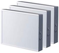Set de 3 boîte daffichage lumineuses pour films transparents et feuilles A4 [Infactory]