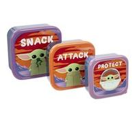 Set de 3 Boîtes de rangement Funko Star Wars The Mandalorian The Child Snack Attack Protect G