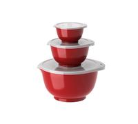 Set de 3 bols avec couvercles rouge Rosti