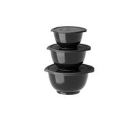 Set de 3 bols noir 0,25/0,5/0,75 L - - Noir - Plastique