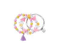 Set de 3 bracelet teddy papillon