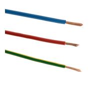 Set de 3 câbles électriques H07V-R 6mm² - 10m - Zenitech