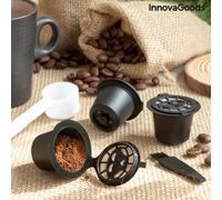 Set de 3 capsules de café réutilisables Recoff InnovaGoods