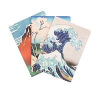 Set de 3 carnets notes Erik, Katsushika Hokusai (14,8x21cm)