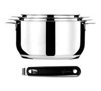 Set de 3 casseroles Lagostina Salvaspazio 012138600104 Inox Inox G