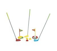 Set de 3 clubs de golf - WDK - Idecorum - Noir - Enfant - Mixte