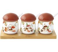 set de 3 coupelles à dips AUTUMN BREEZE Automne sur plateau Easy Life
