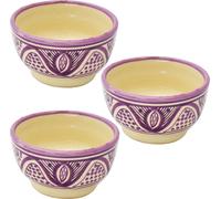 set de 3 coupes orientales Amela - Rose