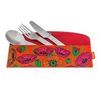Pylones Set de 3 couverts Delice Cut Coquelicots