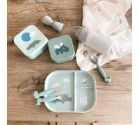 Done by Deer – Lot de 3 couverts Easy-grip Deer friends Vert