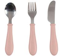 Set de 3 couverts inox barbe à papa