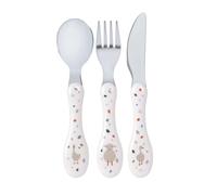 Lässig – Lot de 3 couverts en inox – Tiny Farmer Mouton & Oie