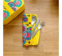 Set de 3 couverts jaune