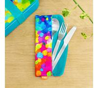 Set de 3 couverts multicolore