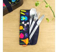 Set de 3 couverts noir