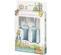 Set de 3 couverts pierre lapin Beige