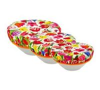 Set de 3 couvre bols - Charlotte Tulipes - Pylones Tulipes G