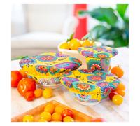 Pylones Set de 3 couvre-bols Charlotte Jaune