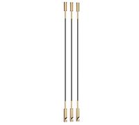 Set de 3 crochet de plafond Carry H 9.7-400cm x Ø 1.6cm