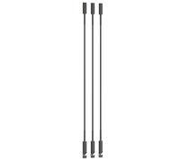 Set de 3 crochet de plafond Carry H 9.7-400cm x Ø 1.6cm