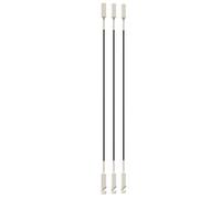 Set de 3 crochet de plafond Carry H 9.7-400cm x Ø 1.6cm