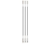 Set de 3 crochet de plafond Carry H 9.7-400cm x Ø 1.6cm