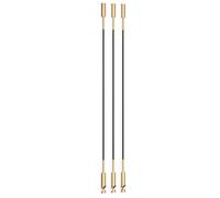 Set de 3 crochet de plafond Carry H 9.7-400cm x Ø 1.6cm