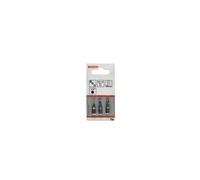Bosch Accessories 2607001766 Embouts de vissage courts, qualité extra-dure (assortiment), set de 3 pièces s 1,0x5,5; ph2; pz2; 25 mm