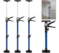 Set de 3 étai de porte / étai de soutien acier 50-115cm max. 30kg bricolage