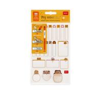 Set de 3 étiquettes adhésives avec fil protecteur Legami Teddy Multicolore