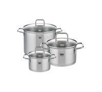 Set de 3 faitouts en inox 16 cm 20 cm et 26 cm Citrin Elo