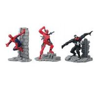 Set de 3 figurines : Spider-Man, Venom, Deadpool Semic 7 cm