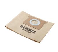 DEWALT Lot de 3 sacs à poussière DXVA25-4240 pour aspirateur humide et sec DEWALT DXV15T Facile à fixer pour un minimum d'interruption de nettoyage