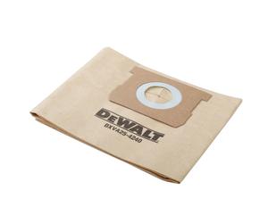 SET DE 3 FILTRE PAPIER FSC DeWALT POUR ASPIRATEUR "TOOLBOX" 101260